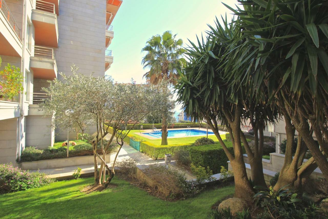 Exclusivo Apartamento En Sanxenxo Con Piscina A Unos 150 M De La Playa De Silgar Dış mekan fotoğraf